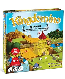 Sanjary Kingdomino Board And Strategy Game - Multicolor