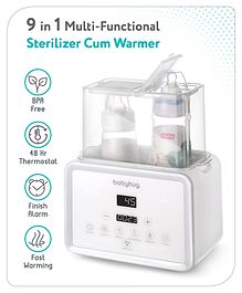 Babyhug 9 in 1 Multipurpose Sterilizer cum Warmer - White