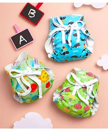 SuperBottoms DryFeel Langot for 0-9M Babies
                        | 100% Cotton Padding | Day Dreamer | Pack of 3
                        | 5-10kg | Size 2