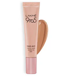 Lakme 9To5 Primer Matte Perfect Cover Foundation Cool Rose -15ml