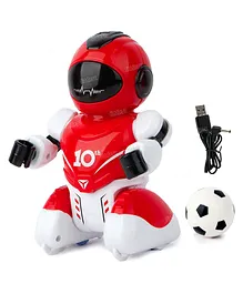 Fiddlerz RC Robot Remote Control Soccer Game for Kids Tackle Dribble & Shoot Football Toys for Boys & Girls USB Rechargeable
