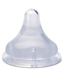 Vega Baby & Mom Wide Neck Large Size BPA & BPS Free Nipple - White