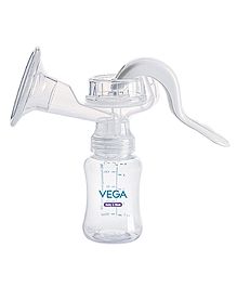 Vega Baby & Mom Manual Breast Pump VBBF3-01 - White