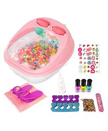 Fiddlerz Soothing Foot Spa Tub For Kids with Magical Water Beads (Multicolor)