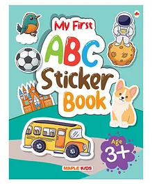 My First Sticker Book ABC Alphabet Activity Book for Kids with 100+ stickers - English