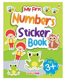 My First Sticker Book Numbers  Activity Book for Kids with 100+ stickers - English