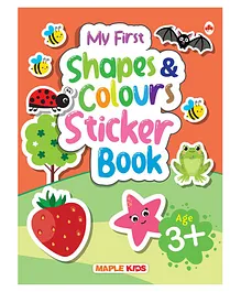My First Sticker Book Shapes and Colours  Activity Book for Kids with 100+ stickers - English