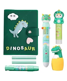 Elecart Dinosaur Gift Hamper Dino Theme Diary Gift Set - Multicolor