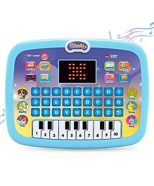 YAMAMA Educational Learning Kids Laptop With Piano LED Screen And Music -Multicolor