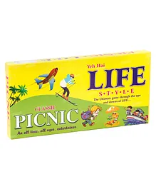 Fiddlerz Picnic Game Board Game for Kids Educational Game Big Size Board Games for Kids Money and Asset Board Game Toy