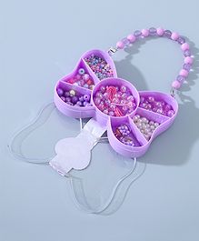 Babyhug DIY Jewellery Kit with Threads-  Multicolor