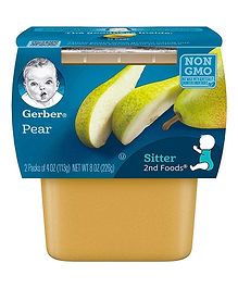 Gerber 2nd Foods for Sitter - Pear (2x113g)