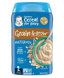 Gerber Cereal for Baby, Multigrain Cereal for Sitter -227gm