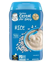 Gerber Cereal for Baby, Rice for Supported Sitter -227 g