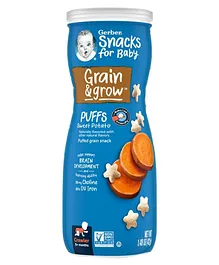 Gerber Snacks for Baby, Puffs Sweet Potato-42 g