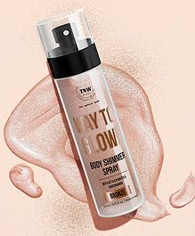 TNW The Natural Wash Way to Glow Body Shimmer Spray Nourishes skin For body radiance Enhance skin texture Daily skin care 120ml