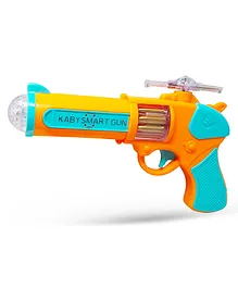 PARTEET Amazing Musical 3D Toy Gun with Ultra Sonic Laser Light Feature (Clour May Vary)