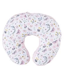 Haus & Kinder 100% Cotton Baby Feeding Nursing pillow - Pink