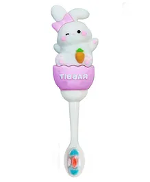 FunBlast Rabbit Design Soft Bristle Toothbrush for Kids