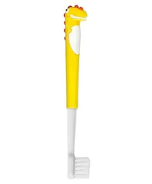 FunBlast Dinosaur Design Soft Bristle Toothbrush for Kids  Yellow