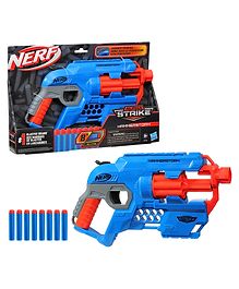 Nerf Alpha Strike Hammer storm Blaster Hammer Priming Action Dart Gun - Blue & Red