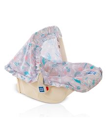 Mee Mee Baby Carry Cot 5 in 1 Multi Pourpose Carry Cot Rocker & Chair with Thick and Quilted Cushions for Improved Body Posture for Baby and Good for Back (Grey)