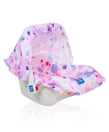 Mee Mee Cozy Baby Carry Cot, Rocking Chair with Soft Pada Cushioned, 3 Point Safety Lap Belt,4 in 1 Multi Purpose Capacity Upto 13 Kgs (Pink)