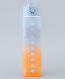 Sports Water Bottle Blue & Orange - 1000 ml