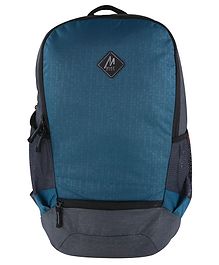 Mike Pixel Casual Backpack Teal Blue - 23 Ltrs - Height 17 Inches