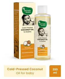 Mother Sparsh Baby Cold Pressed Coconut Oil - 200 ml