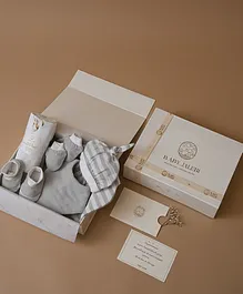 Baby Jalebi Up in the Clouds Welcome Baby Box - Grey
