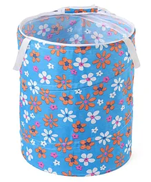 Kuber Industries Foldable Cloth Laundry Bag Floral Print - (Color & Print May Vary)