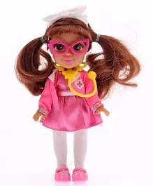 Li'l Diva Doctor Cassie Fashion Doll Pink - Height 16 cm