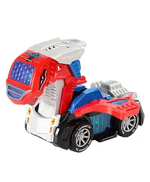 NEGOCIO 2 in 1 Deformed Car Dinosaur Toy Musical Toys for Kids Battery Operated Toys for Kids Toys for Kids Car Toys for Kids Transformers Toys, 360 ° Rotating Car Toy - COLOR MAY VARY