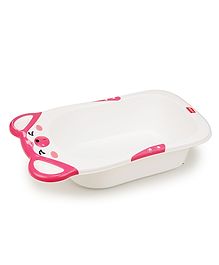 LuvLap Bubble Baby Bath tub with Soft Curved Edges, 6 m+, Ergonomic & Spacious, Durable Material (Pink)