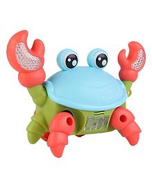 NEGOCIO Crawling Crab Toy with Light Music Moving Crab Toys Best Gift for Boys Girls