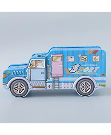 Truck Shape Money Bank - Blue