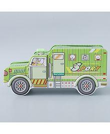 ZOE Truck Shape Money Bank - Green