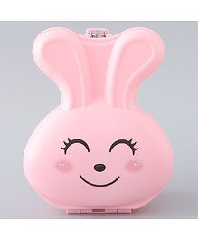 ZOE Bunny Shape Money Bank with Lock and Key - Pink