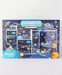 ZOE Stationery Set Space Theme - Blue