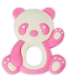 Littloo Baby Teether (Pink) Gentle Relief with Adorable Cuddliness!