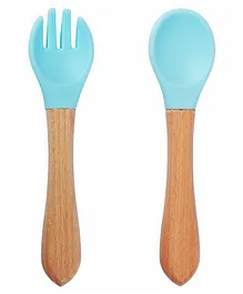 Littloo Baby Fork and Spoon Set  Specially Designed for Tiny Hands