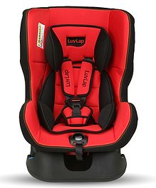 LuvLap Sports Convertible Baby Car Seat - Red & Black