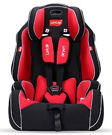 LuvLap Premier Car Seat for Baby & kids from 9 Months to 12 Years (Red)