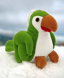 PUCHU TOYS Parrot Stuffed Toy Soft Plush Toy- Green 25cm