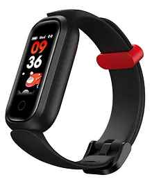 Turet Daisy Champ Smart Band for KidsSmart Watch for Girls and Boys with SpO2, Drink Water & Medicine Reminder IP68 (Black)