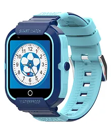 Turet Smart Watch for Kids with HD Display, Camera, Phone & Video Calling, Voice Chat, Games, 4G Sim, GPS Tracker Smart Watch Dark Blue