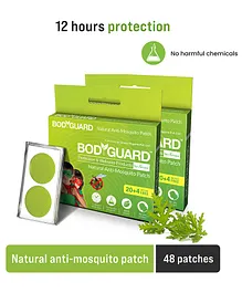 BodyGuard Natural Anti Mosquito Repellent Patches - 48 Patches