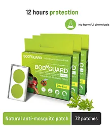 BodyGuard Natural Anti Mosquito Repellent Patches - 72 Patches
