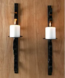 Hosley Set of 2 Decorative Wall Sconce with 2 Free Candles